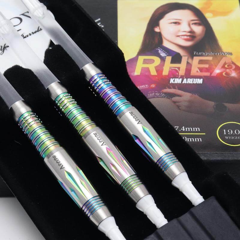 キム・アルムDYNASTYダイナスティ RHEA3 レイアー3 定価14300円 ダイナスティー RHEA3 レイヤー3 2BA19.0g キムアルム選手 ダーツ バレル