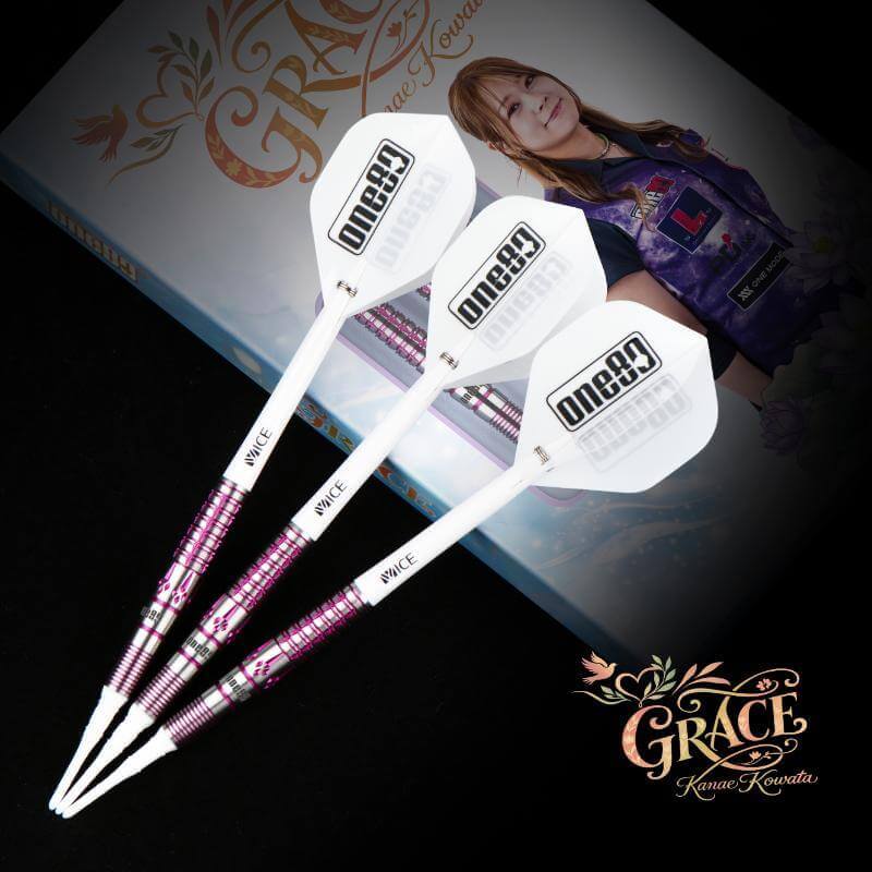 ワンエイティー 木幡香夏恵選 グレイス One80 GRACE 2BA 18g ダーツ バレル