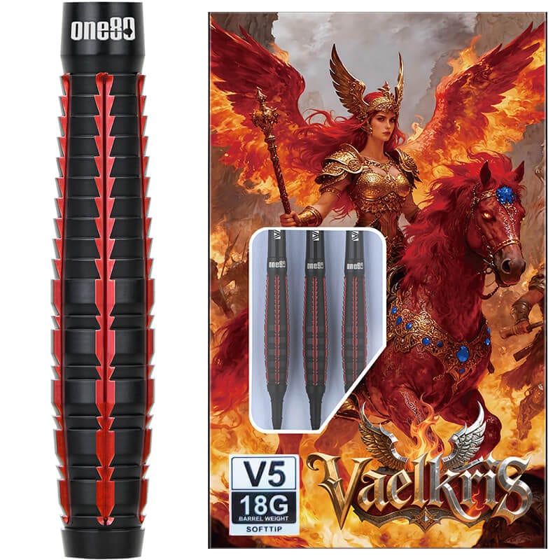 ワンエイティー ヴァエルクリス V5 ONE80 Vaelkris V5 2BA18g ダーツ