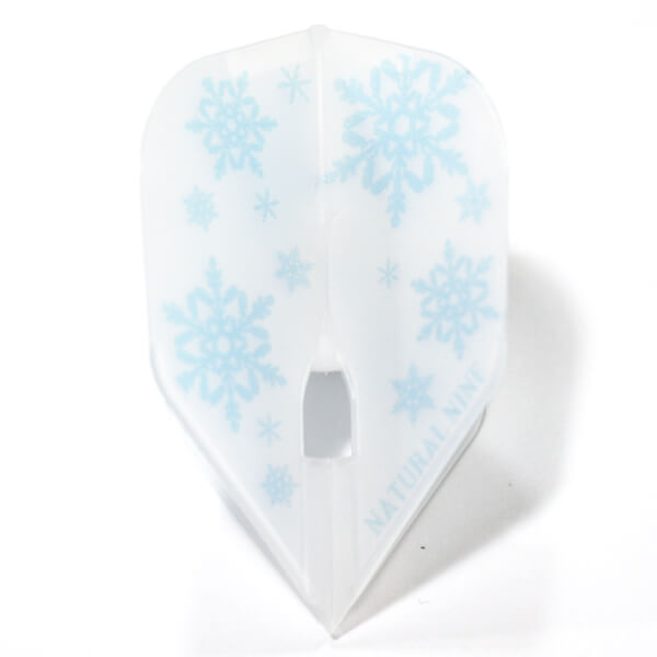 ナチュラルナイン 雪華 スノーブルー クリアホワイト シェイプ ダーツ