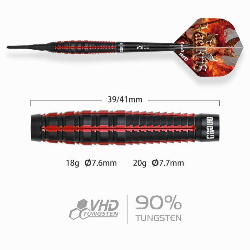 ワンエイティー ヴァエルクリス V5 ONE80 Vaelkris V5 2BA20g ダーツ