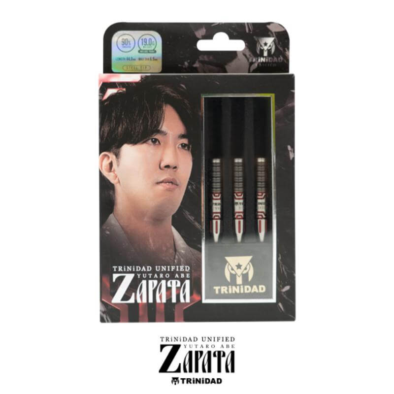 TRINIDAD ZAPATA 阿部悠太郎モデル トリニダード ZAPATA サパタ スティール19g 阿部悠太郎選手 ハード