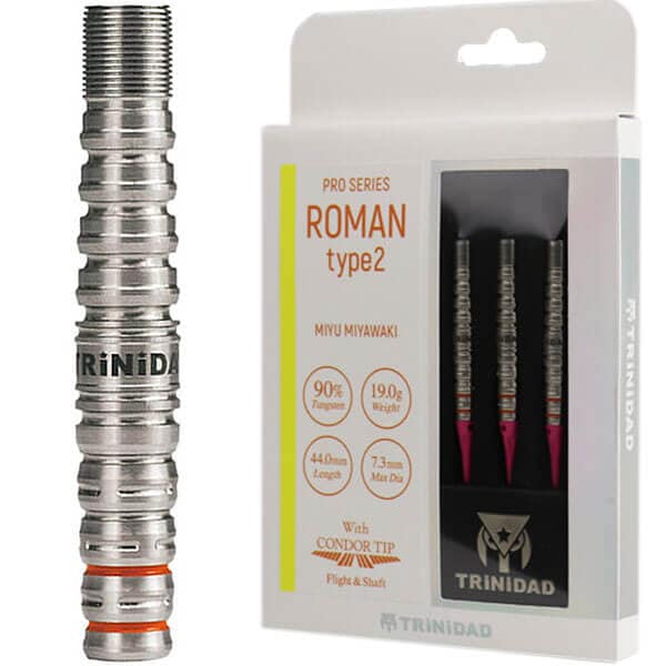 トリニダード】Roman Type2 ローマン2 2BA19.0g 宮脇実由選手 ダーツ