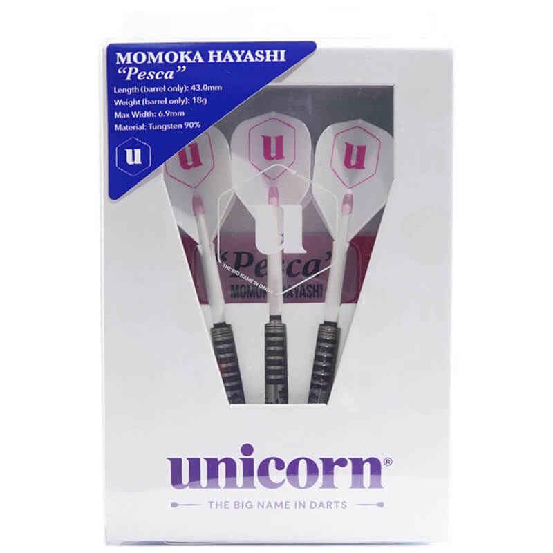 林桃加 unicorn ユニコーン PESCA ぺスカ 18g定価17000円 ユニコーン Pesca ペスカ 2BA18g 林桃加選手 ダーツ バレル