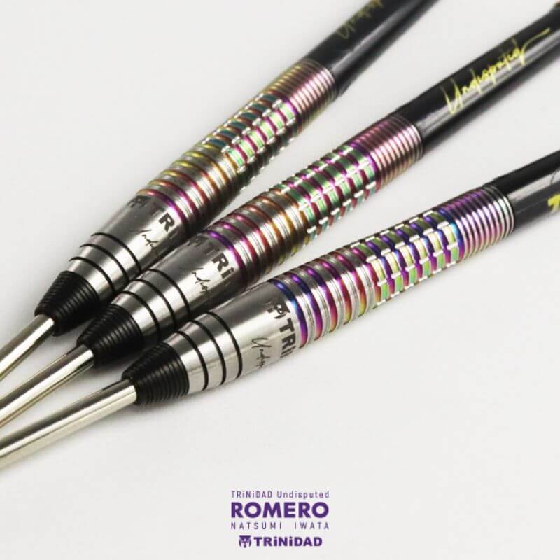 岩田夏海 TRINIDADトリニダード ROMEROロメロ 18g定価14800 トリニダード Romero ロメロ スティール18g 岩田夏海選手 ハードダーツ