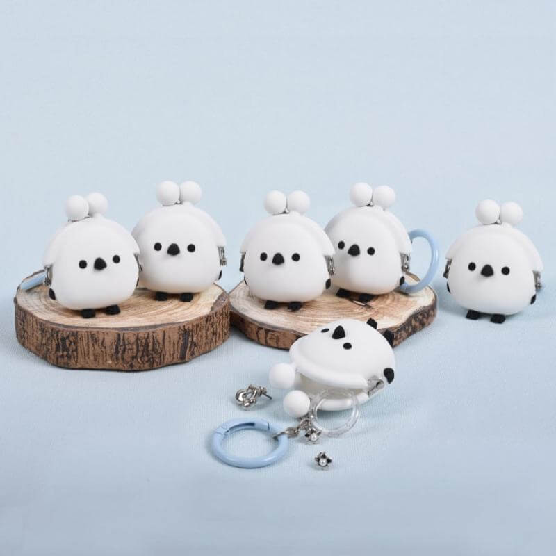 ピージーデザイン 3D ポチビットフレンズ バード シマエナガ p+g