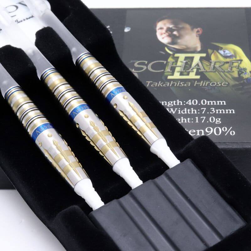 ダイナスティー SCHARF2 シャルフ2 2BA17.0g 広瀬貴久選手 ダーツ バレル