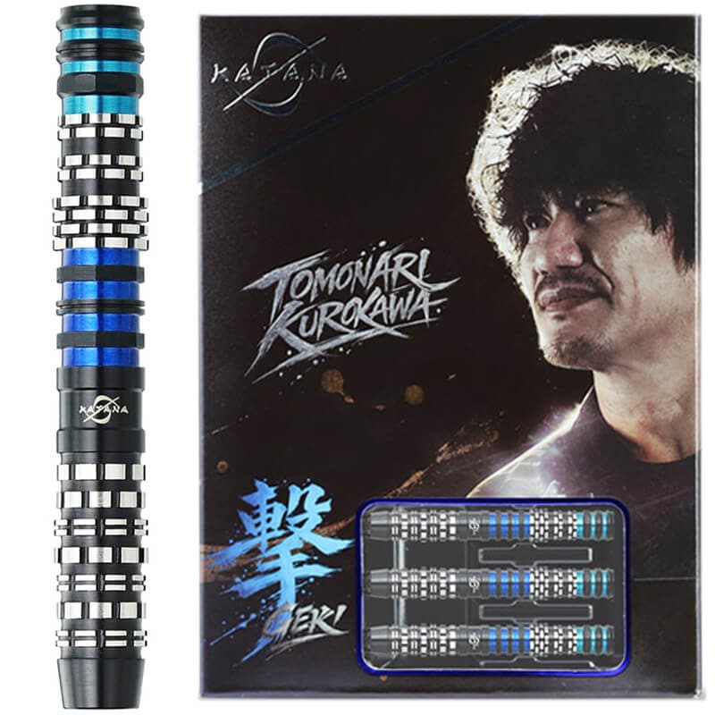 希少ダーツ バレル　超希少品 限定販売品 世界初超硬合金 　１００％国産品 ダイナスティー 黒川智成選手 カタナ 撃 51 DYNASTY KATANA Geki 2BA