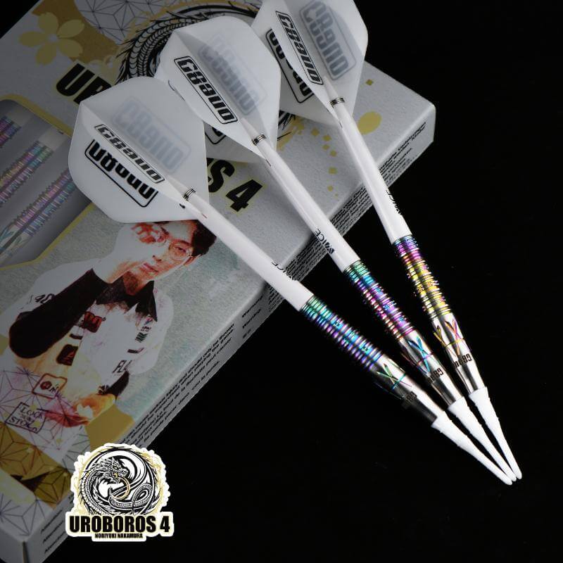 ONE80 Uroboros4 ウロボロス4 レインボー 2BA19g 中村成孝選手 ダーツ