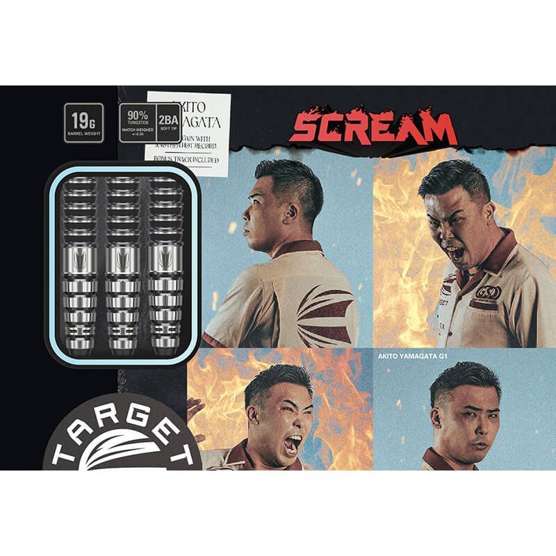 SERIES SCREAM MAX(スクリーム マックス) 山形明人選手モデル ターゲット SCREAM MAX スクリーム マックス 2BA21g 山形明人選手