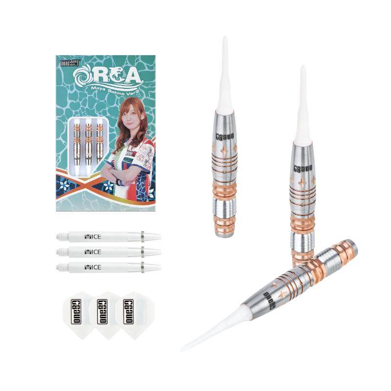 ONE80 Orca ver.2 オルカ2 ローズゴールド 2BA21g 関根麻耶選手 ダーツ
