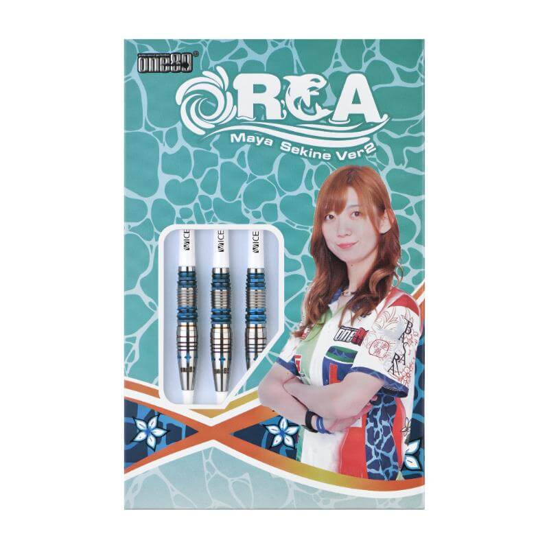ONE80 Orca ver.2 オルカ2 ブルー No.5 19g 関根麻耶選手 ダーツ バレル