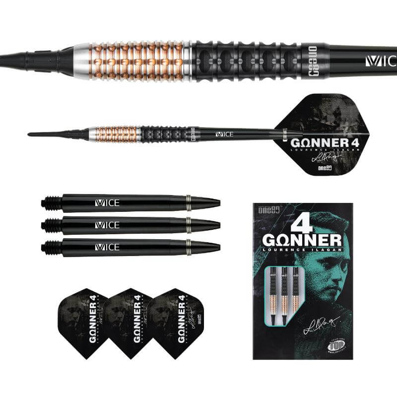 ONE80 Gunner ver.4 ガンナー4 2BA20.5g ローレンス・イラガン選手
