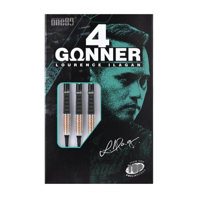 ⭐︎ダーツ⭐︎ONE80⭐︎ローレンスイラガン⭐︎ガンナー4⭐︎ ONE80 Gunner ver.4 ガンナー4 2BA20.5g ローレンス・イラガン選手
