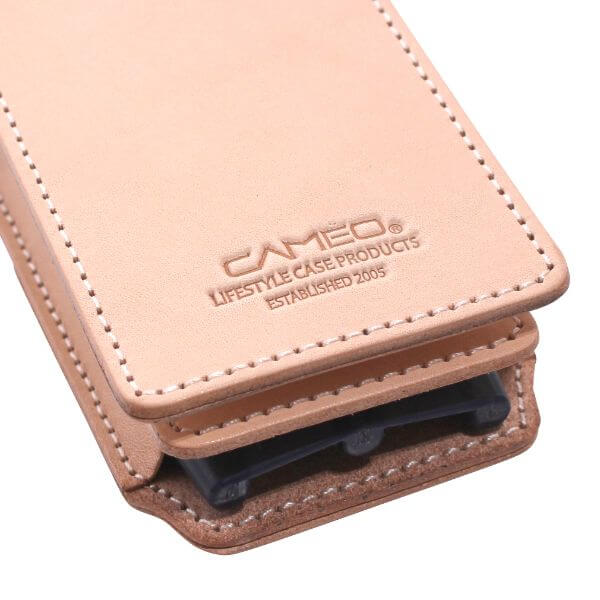 カメオ スキニーレザー クリスタルワン専用 ダーツケース キャメル