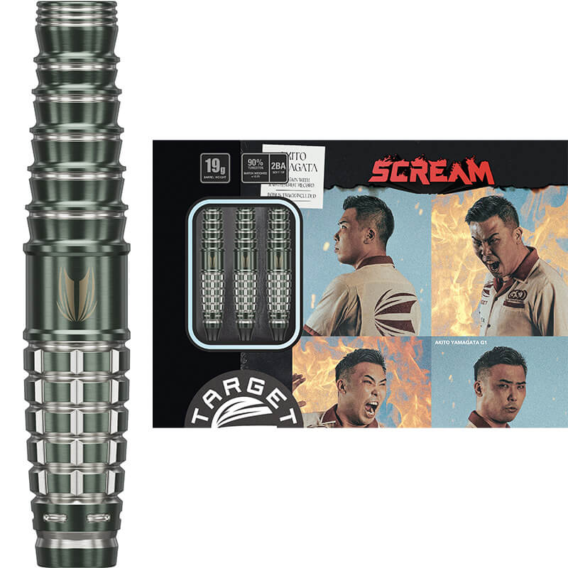 スクリーム 19g 限定モデル ターゲット SCREAM スクリーム 2BA19g 山形明人選手 ダーツ バレル