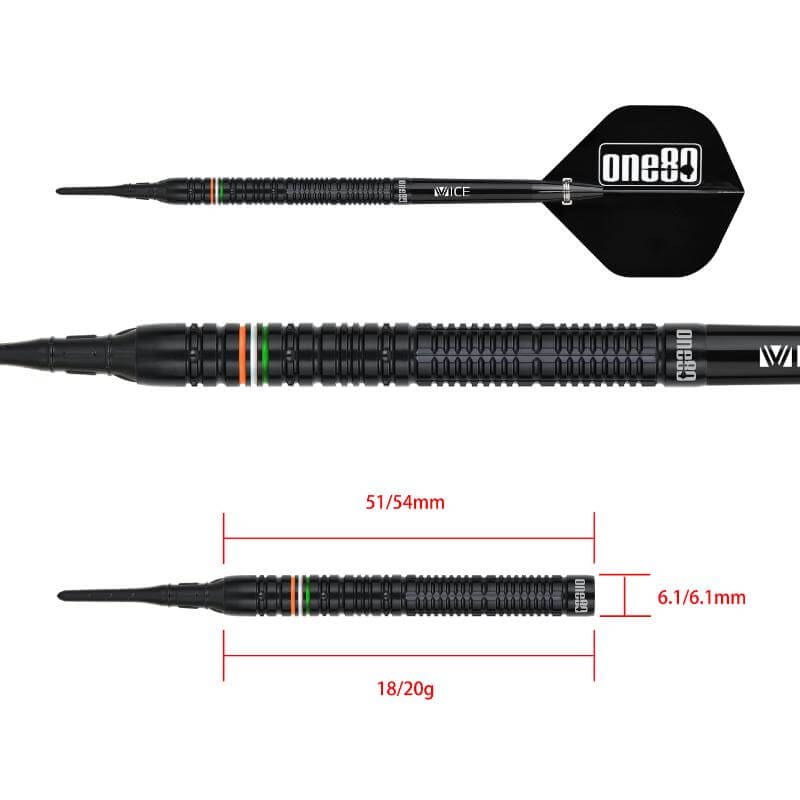 ONE80 Mahi Bosmia 2BA20g マヒ・ボスミア選手 ダーツ バレル