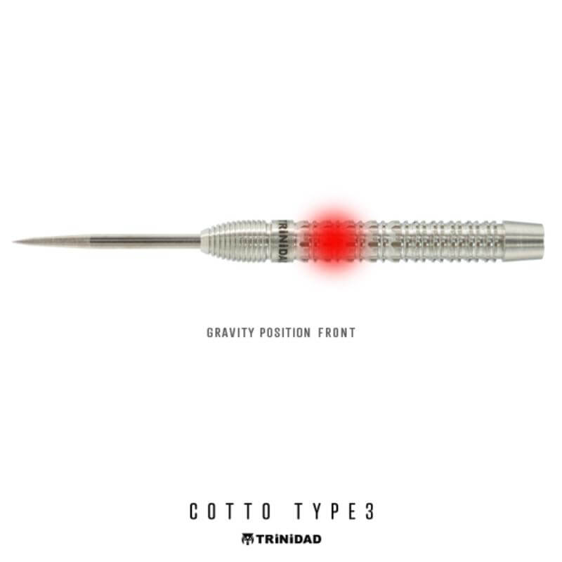 トリニダード COTTO3 コット3 スティール22g 正津貴之選手 ハード
