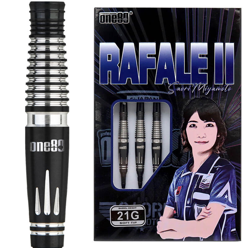One80 RAFALEラファール2 19g 宮本沙織モデル 定価/13200円 ダーツ > ソフトダーツ > ブランド【ワ行】 > ワンエイティ