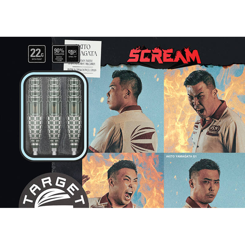 ターゲット SCREAM スクリーム スイスポイント スティール22g 山形明人