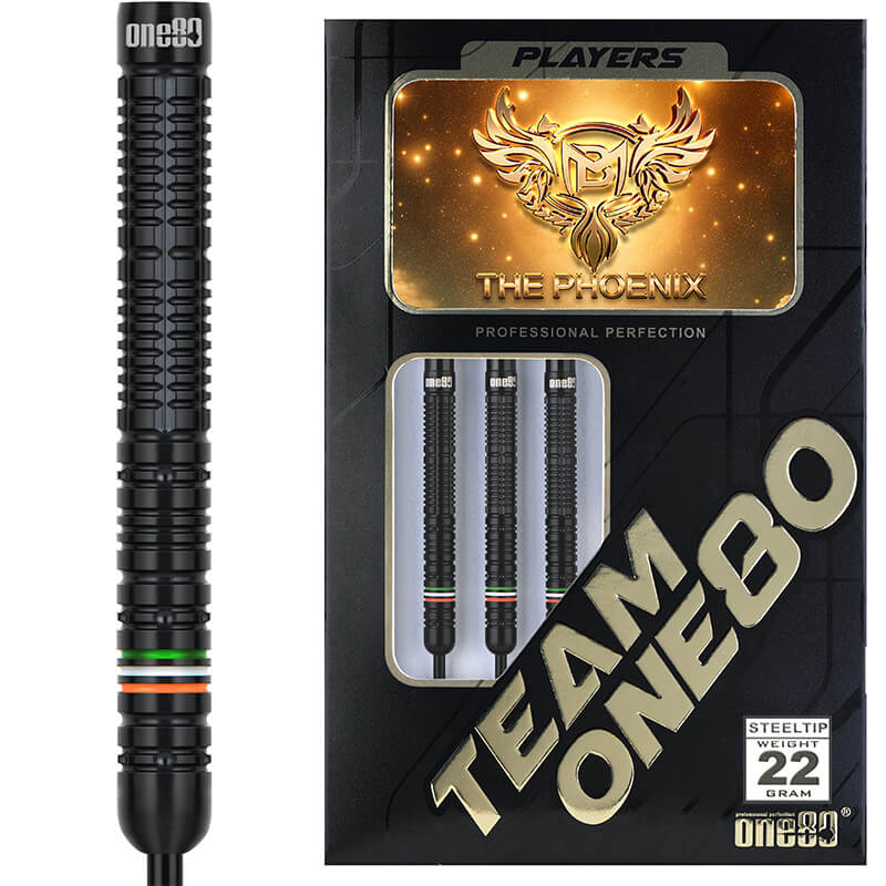 ONE80 Mahi Bosmia スティール22g マヒ・ボスミア選手 ハードダーツ バレル