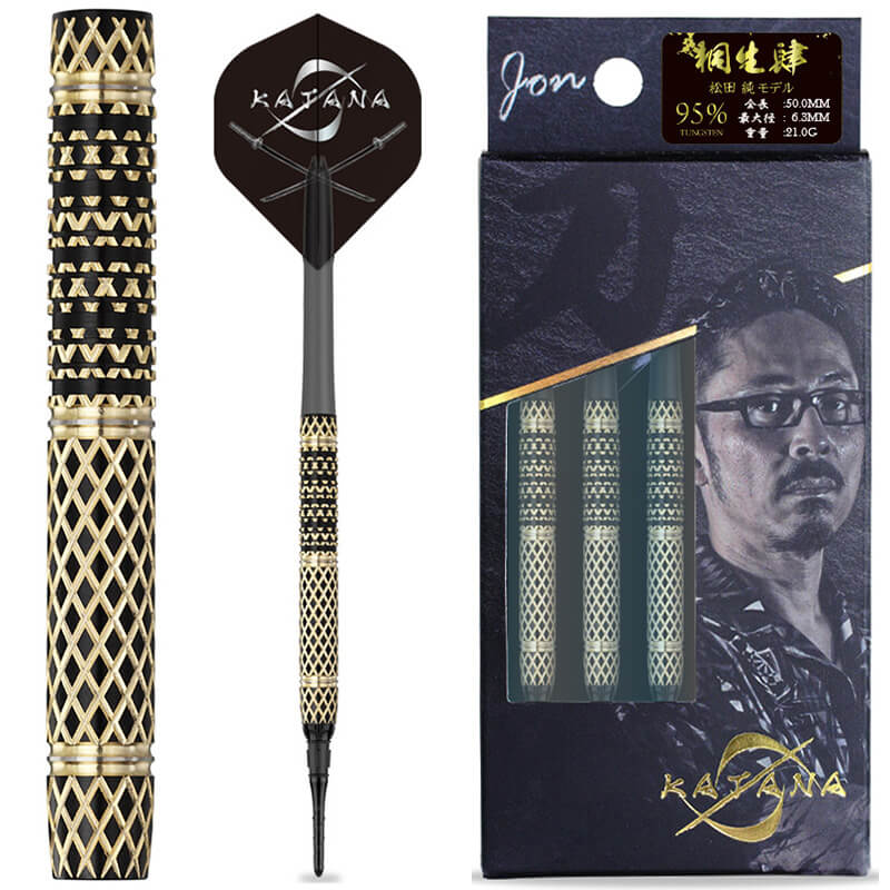 【新品未使用】DYNASTY 桐生 肆 松田純 18g ダーツ > ソフトダーツ > ブランド【タ行】 > ダイナスティー > KATANA