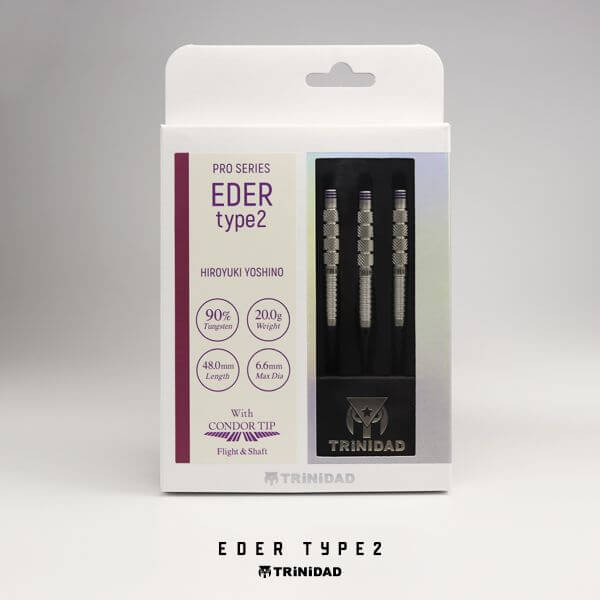 トリニダード Eder type2 エデル2 2BA20.0g 吉野洋幸選手 ダーツ バレル