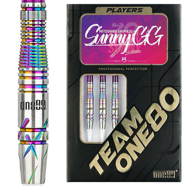 SUNGLOW/1点物/デザインフェスタ購入 ONE80】サニーGG 2BA20g 島津光紘選手 ダーツ バレル