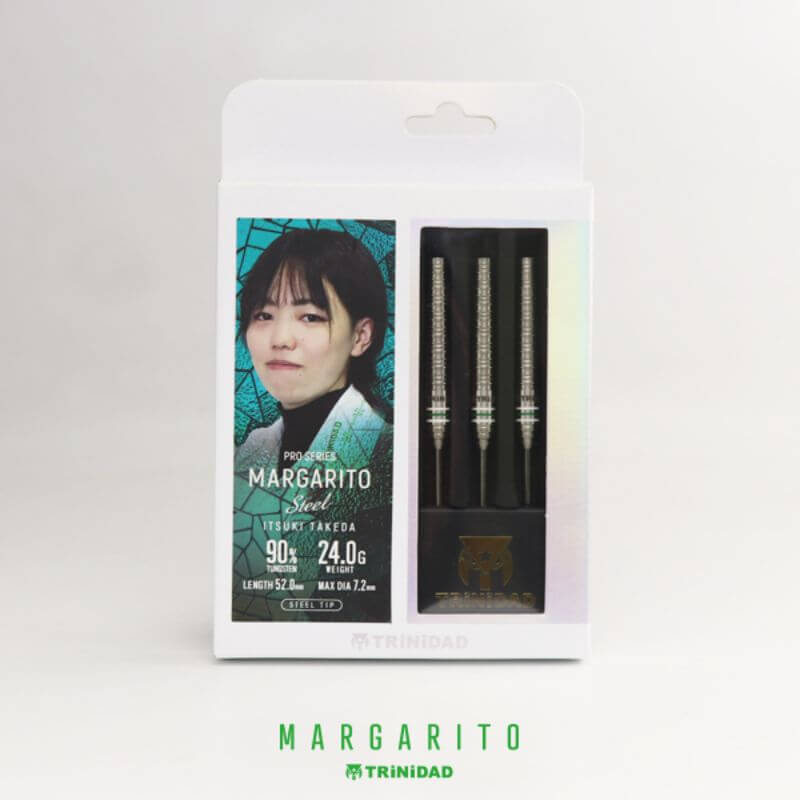 TRiNiDAD トリニダード マルガリート 武田樹 ダーツ トリニダード マルガリート スティール24g 武田樹選手 ハードダーツ バレル