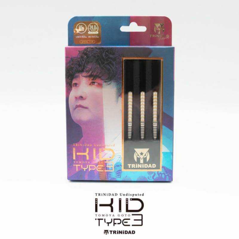 トリニダード KID3 キッド3 スティール24g 後藤智弥選手 ハードダーツ
