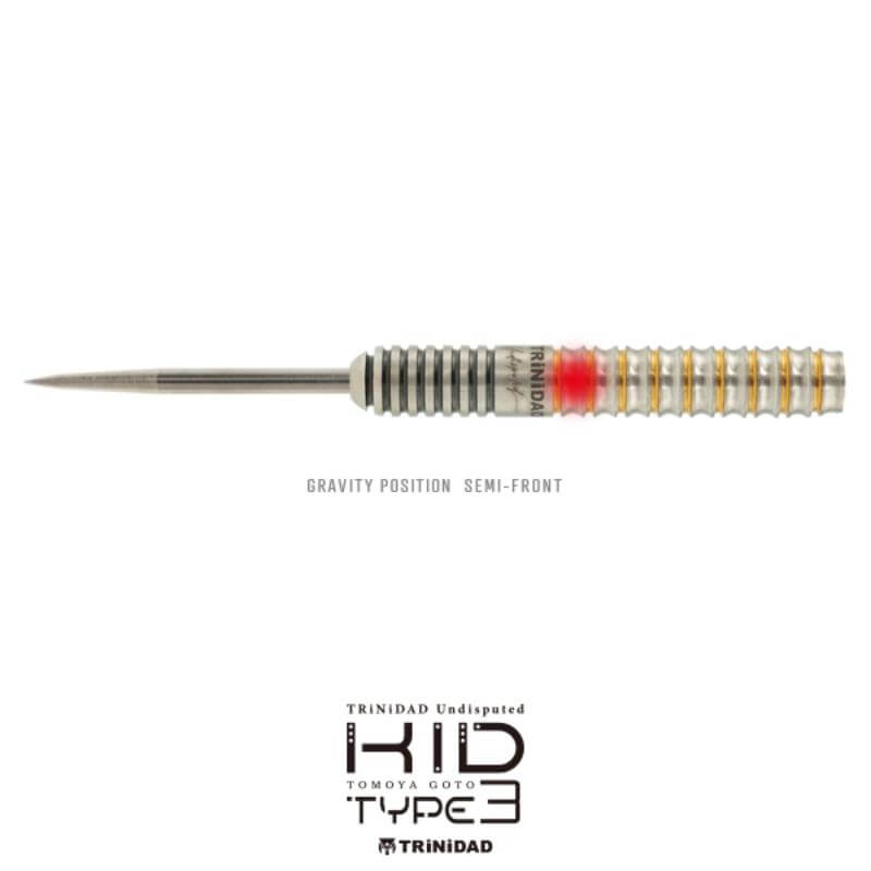 トリニダード KID3 キッド3 スティール24g 後藤智弥選手 ハードダーツ