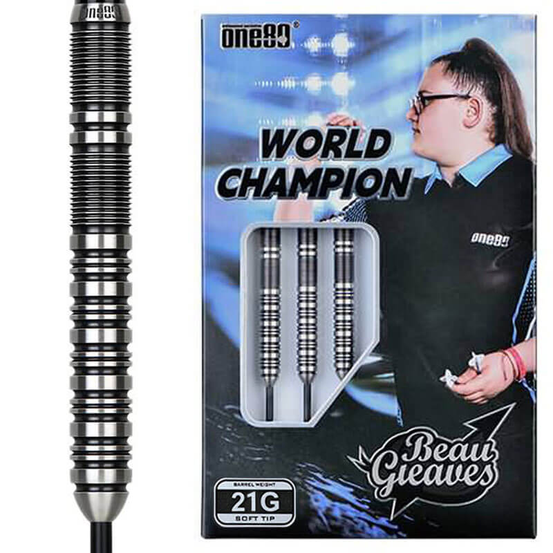 One80 ボーグリーブス スティール 21g Beau Greaves Steel 21g｜ダーツ用品メーカーOne80（ワンエイティ）