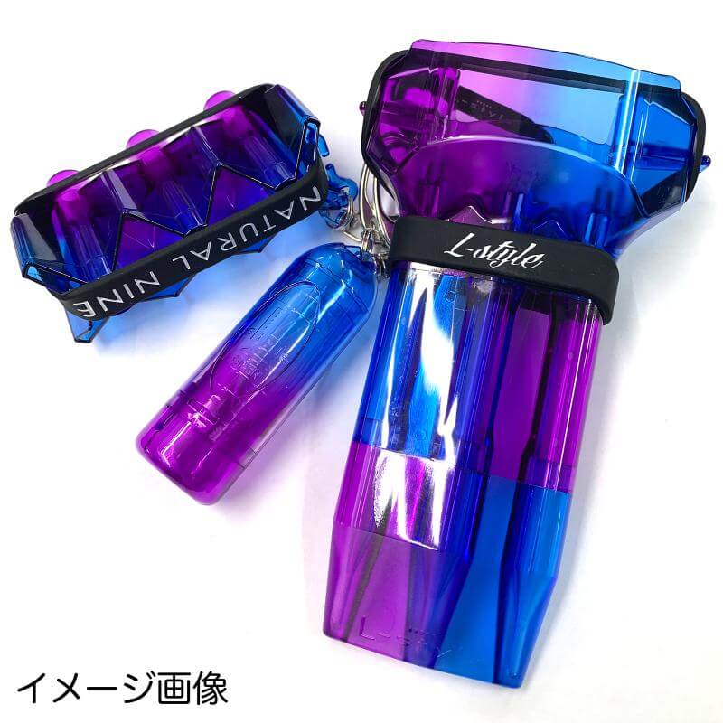 ナチュラルナイン クリスタルワン ランダムグラデーション ツイン