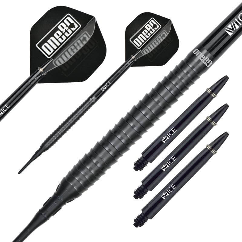 ONE80 NIKN ニケ ブラック 2BA17.5g 棚原あかり選手 ダーツ バレル
