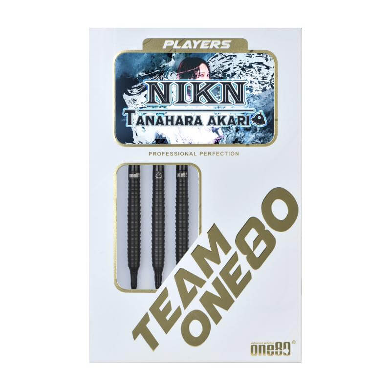 ONE80 NIKN ニケ ブラック 2BA17.5g 棚原あかり選手 ダーツ バレル