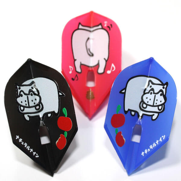 ナチュラルナイン】ヒポポダンス ミックス ロケット ダーツ フライト