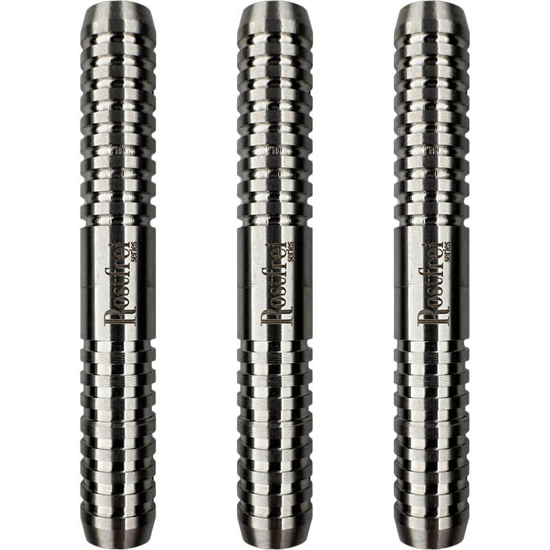 ダーツバレル 3本セット 金属製 ティガ ステンレス ロストフライ TIGA DARTS Rostfrei #01 2BA 10.8g