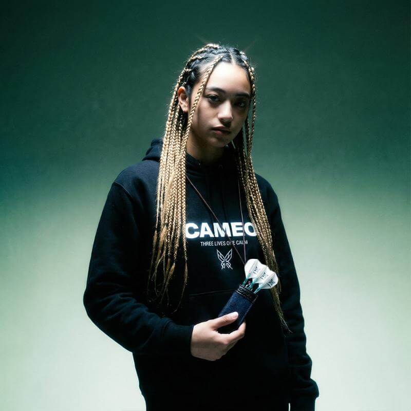 カメオ 首掛けダーツケース スライナー デニム CAMEO SLINER DENIM