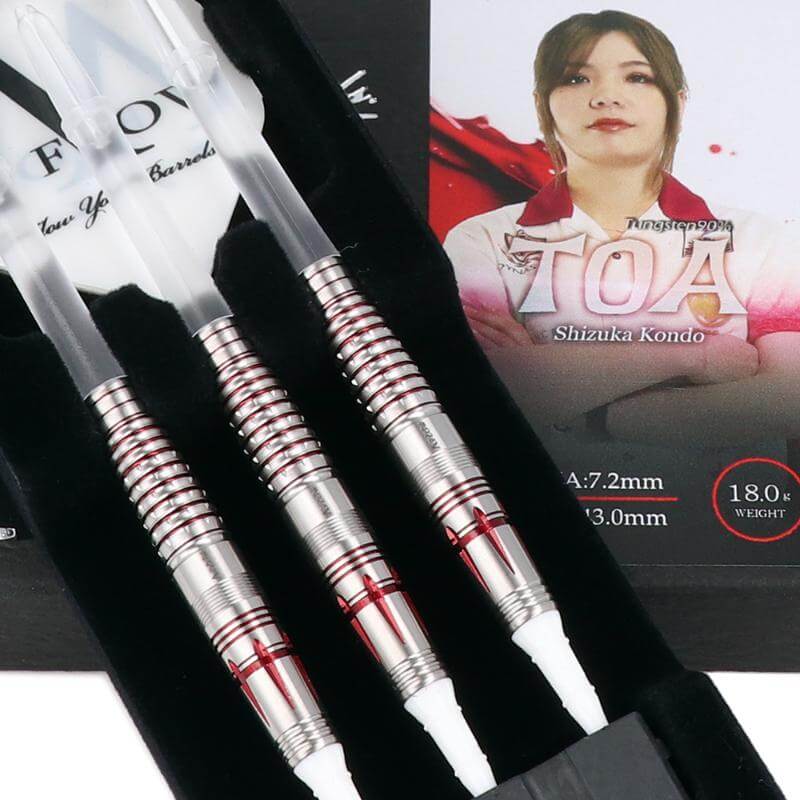 ダイナスティー TOA トア 2BA18g 近藤静加選手 ダーツ バレル