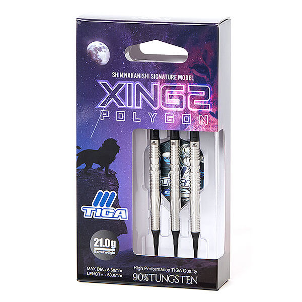 ティガ 中西信選手 シン2 TIGADARTS XING2 ダーツ バレル 2BA21g
