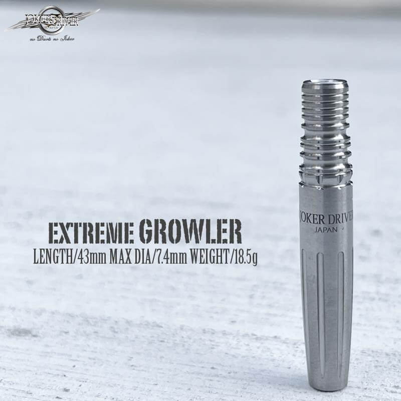 9/2発売【ジョーカードライバー】GROWLER グローラー 2BA18.5g ダーツ バレル