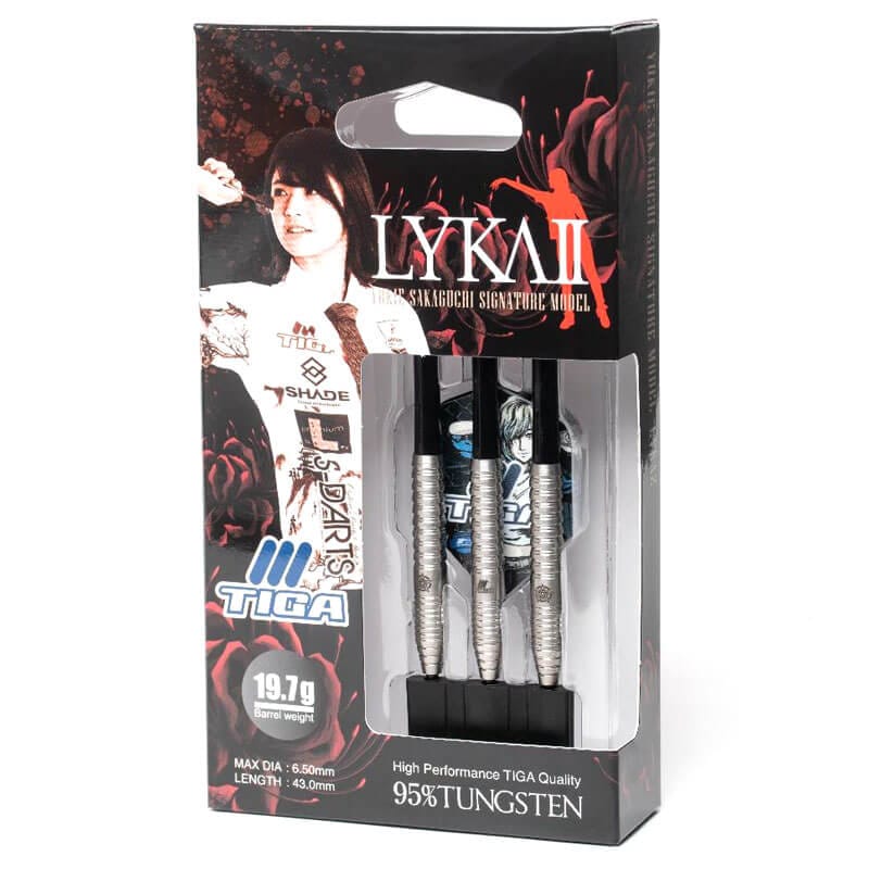 ティガ LYKA2 リュカ2 スティール19.7g 坂口優希恵選手 ハードダーツ