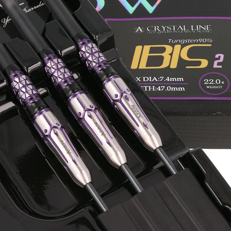 ダイナスティー IBIS2 アイビス2 スティール22g ハードダーツ バレル