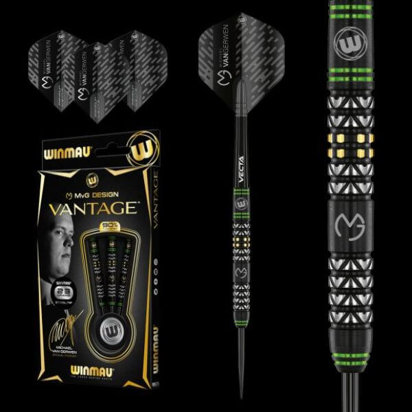 レア⭐️Winmau MVG Vantageハードダーツ24g Winmau MvG Vantage ヴァンテージ スティール23.0g マイケルヴァンガー
