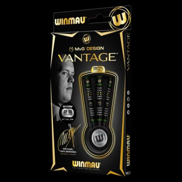 Winmau MvG Vantage ヴァンテージ スティール23.0g マイケルヴァンガー
