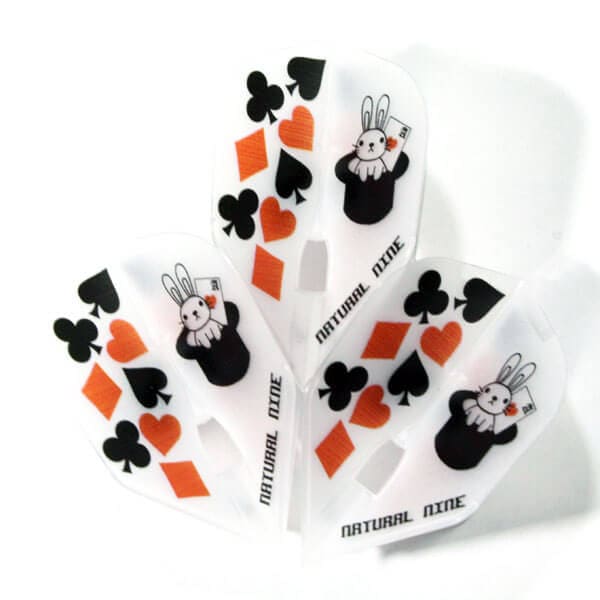 ナチュラルナイン】ハットマジック クリアホワイト シェイプ ダーツ