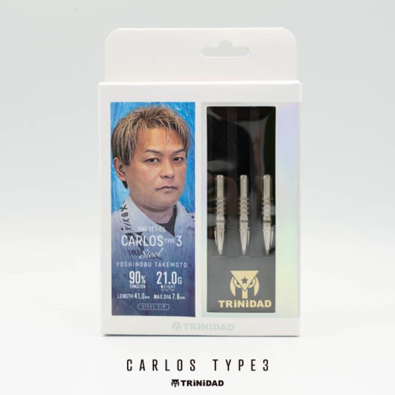トリニダード Carlos3 カルロス3 スティール21g 竹本吉伸選手 ハード