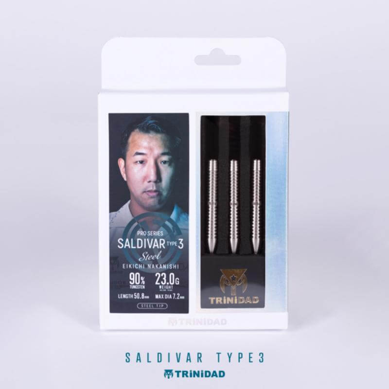 トリニダード Saldivar3 サルディバル3 スティール23g 中西永吉選手