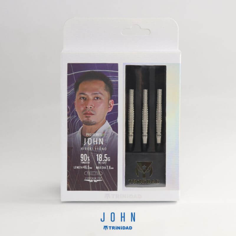 トリニダード JOHN ジョン 2BA18.5g 城野弘樹選手 ダーツ バレル