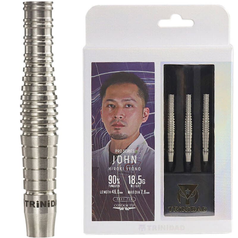 【新品未使用】TRINIDAD JOHN 城野選手モデル ダーツ > ハードダーツ > ブランド【タ行】 > トリニダード